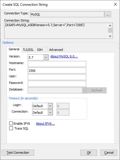 Connectionstring My Sql7